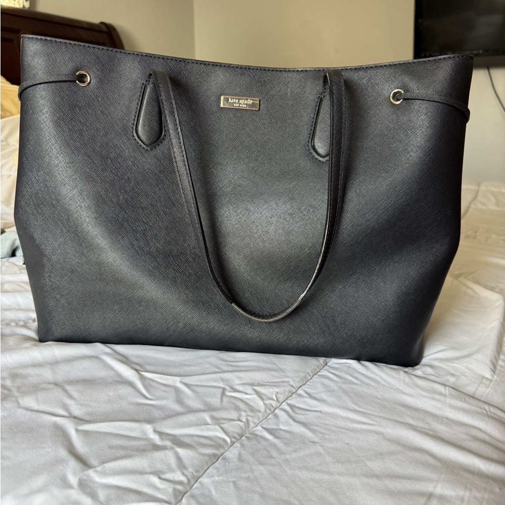 Black Kate Spade Tote Bag